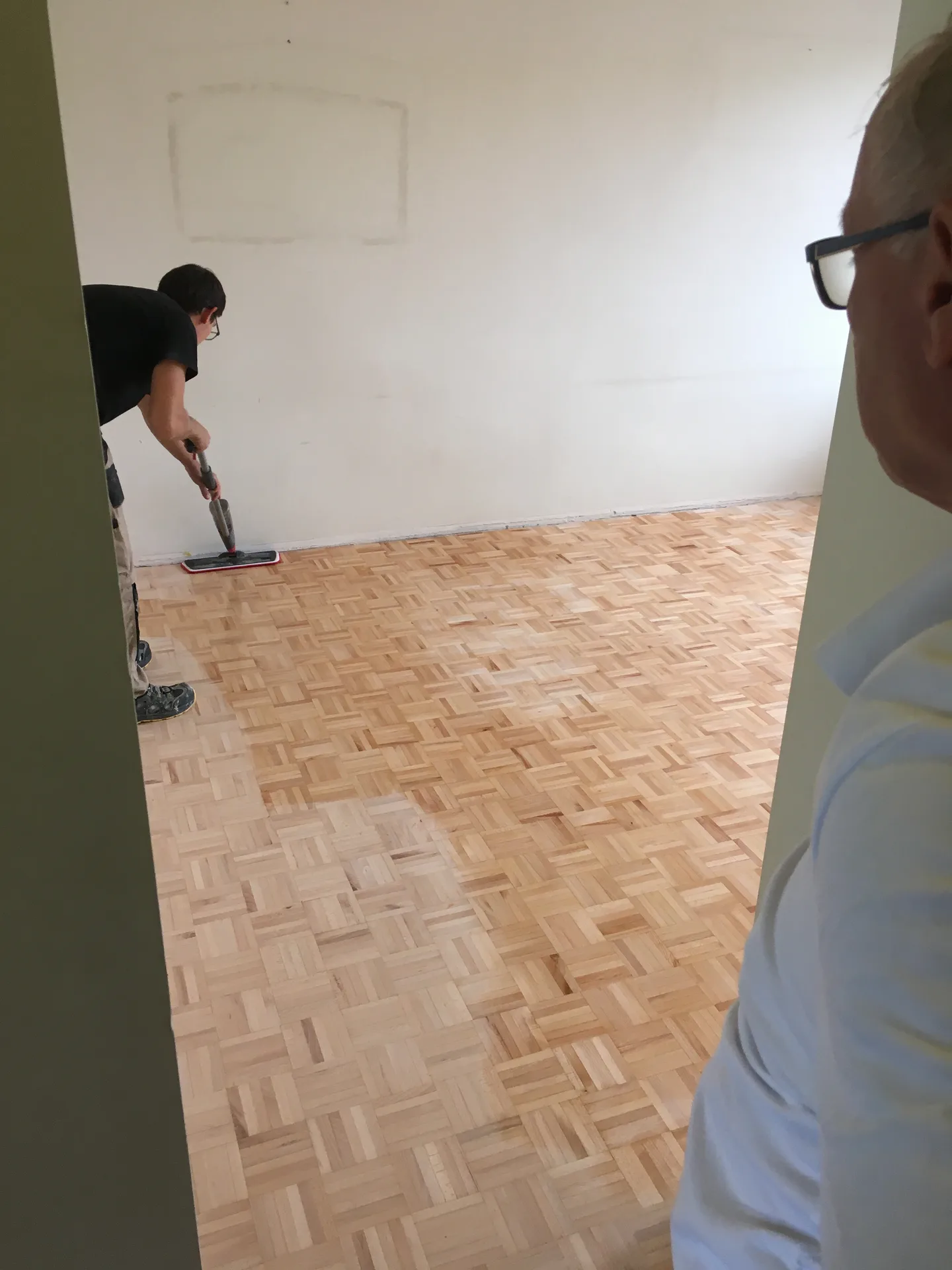 Barwienie podłóg — realizacja 3