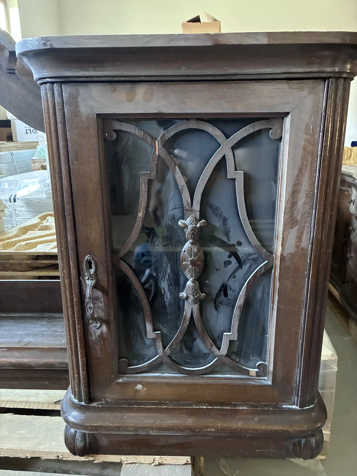 Rama lustra po renowacji laserowej