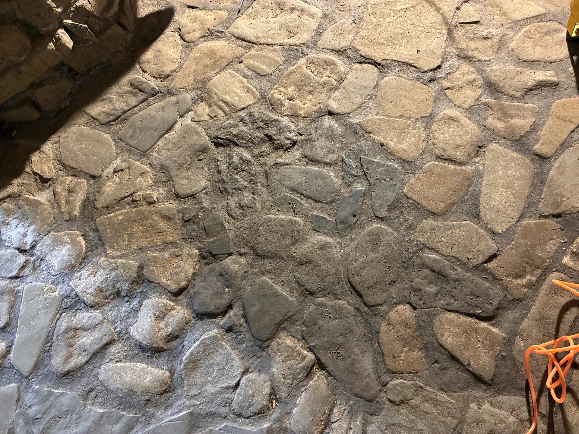 Łupek kamienny, efekt końcowy czyszczenia