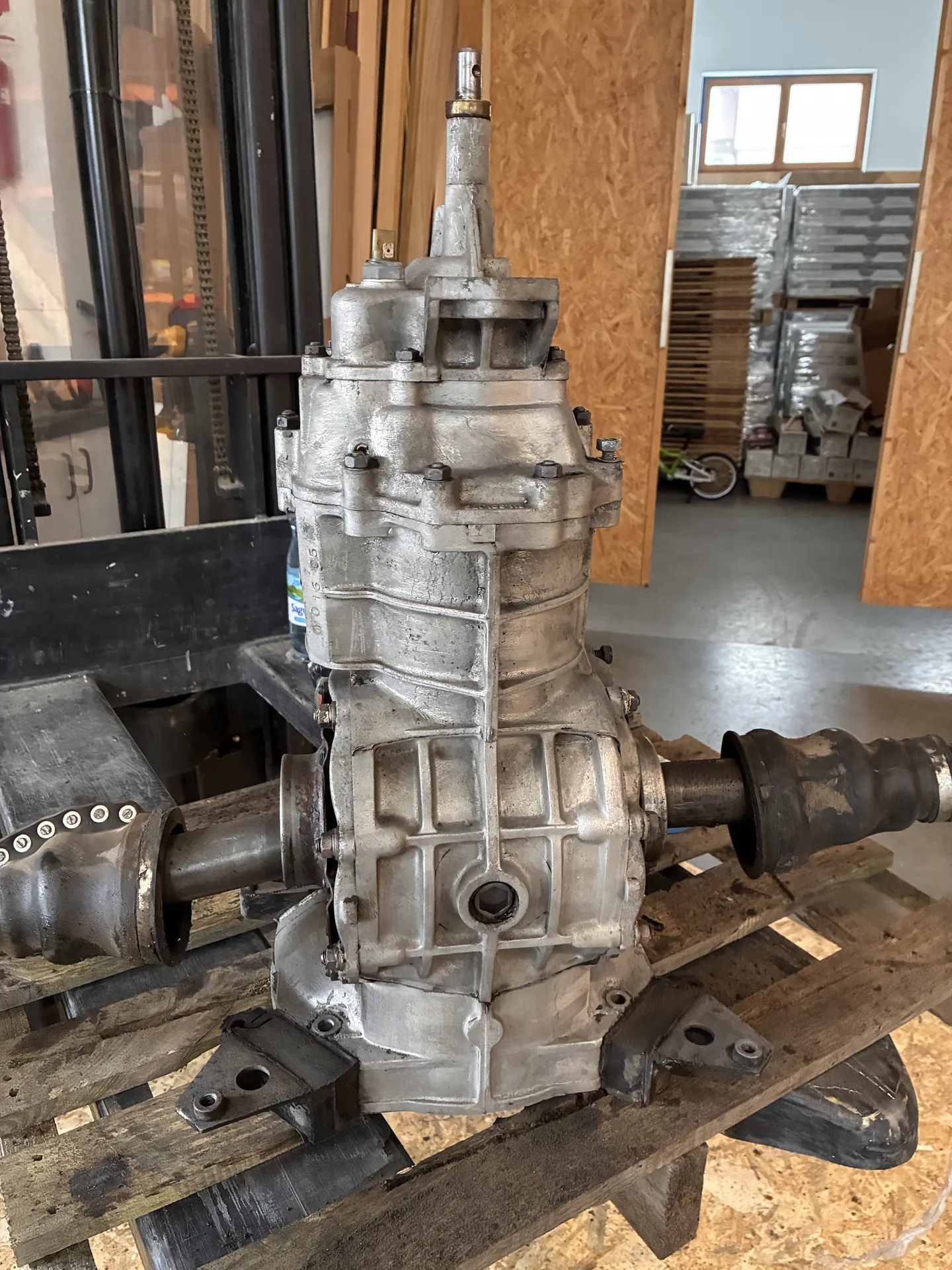 Skrzynia biegów gotowa do montażu po czyszczeniu